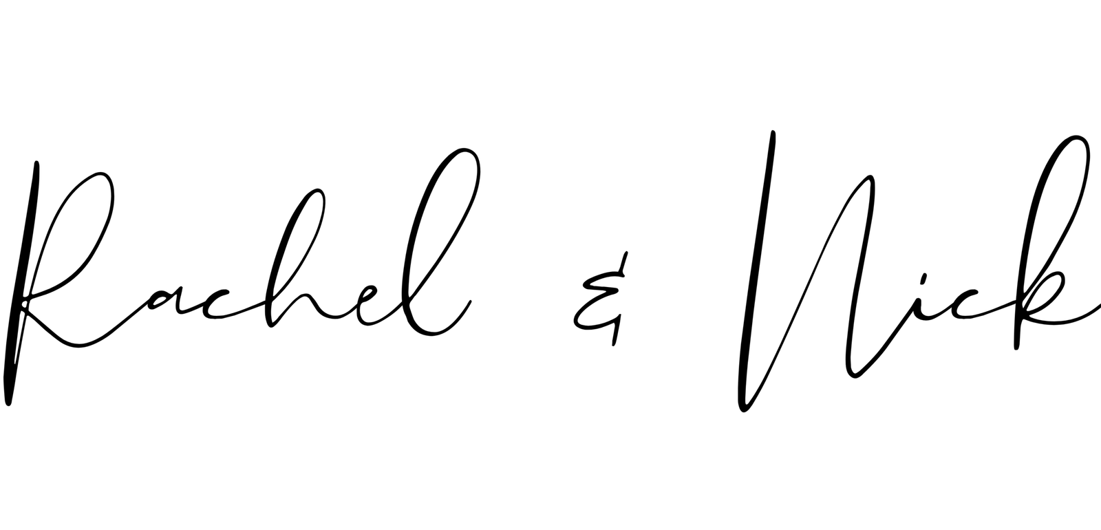 Rachel and Nick title