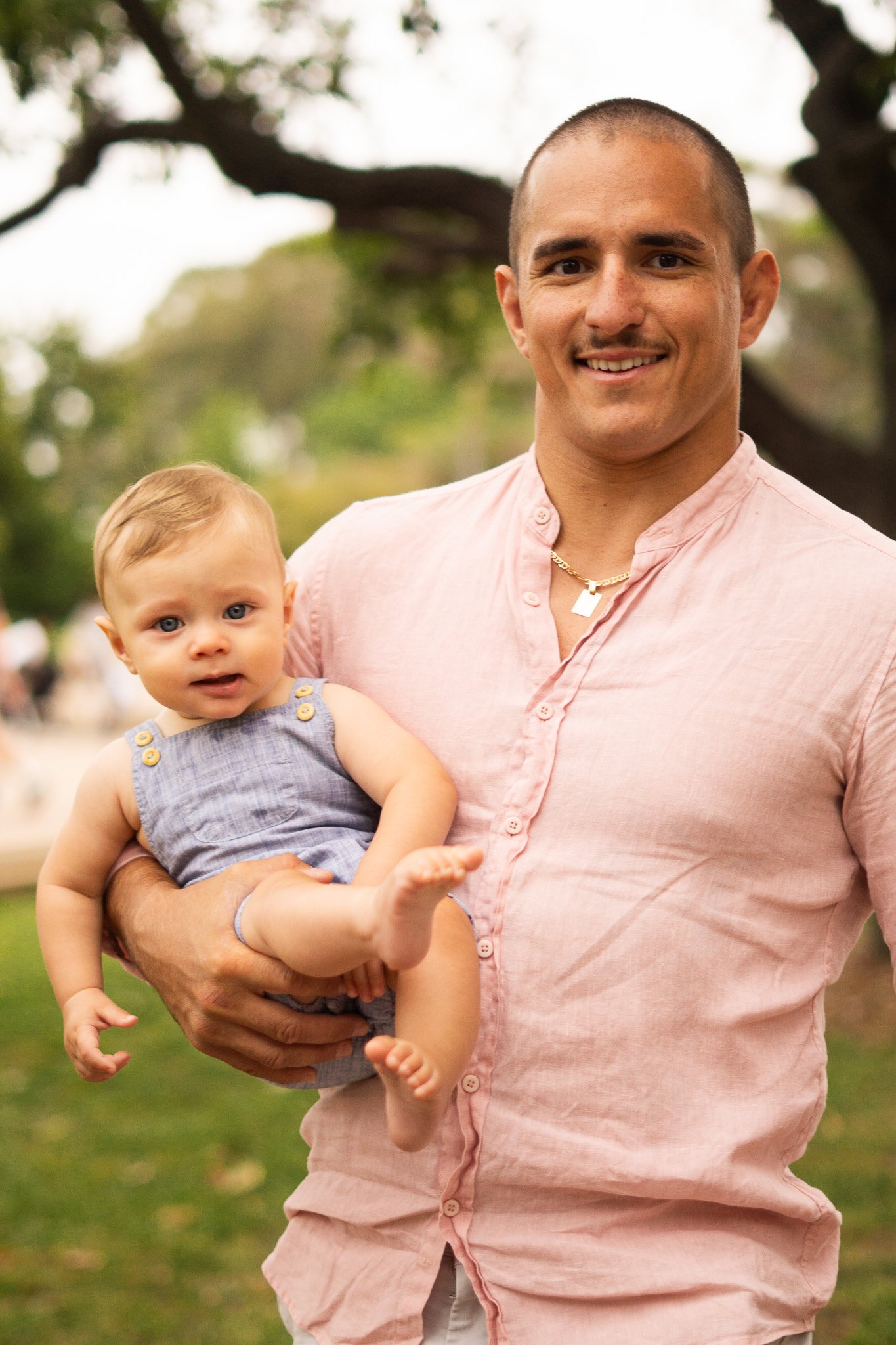 farther and son portrait.